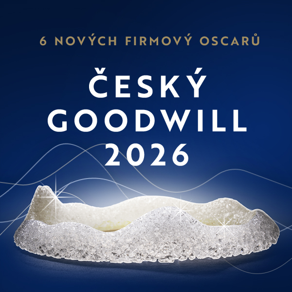 Tisková zpráva: Český Goodwill 2026 - Šest nových držitelů firmových oscarů